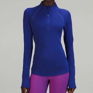NWT Lululemon Ventscape Half-Zip Long Sleeve in Psychic